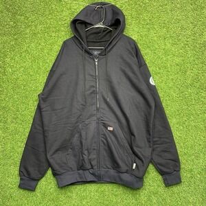 Union Line Jacket Mens XL FR Fire Resistant Heavy Duty Hoodie Arc Rating Work